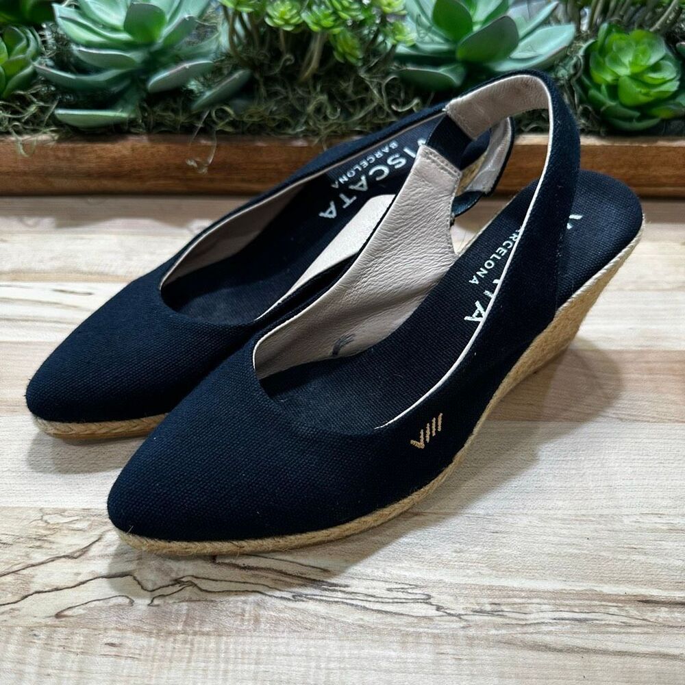 Viscata Palomera Canvas Espadrille Wedges